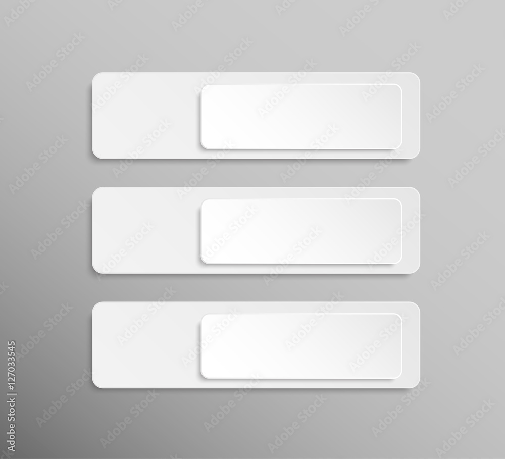 Paper Banner. Design Vector. Mockup. Rectangle. Paper Banner. Design Vector. Mockup. Rectangle.
