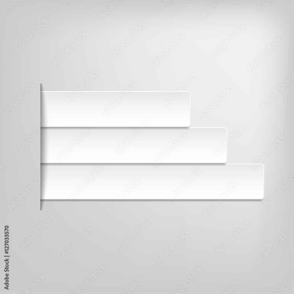 Paper Banner. Design Vector. Mockup. Rectangle. Paper Banner. Design Vector. Mockup. Rectangle.