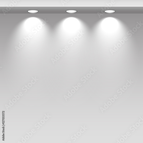 Spot lights showcas.