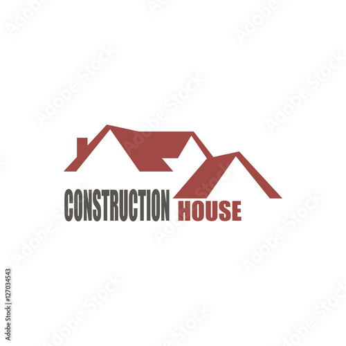 Construction house logo