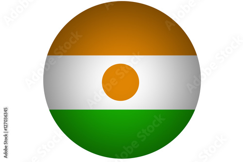 3D Niger flag ,Niger national flag illustration symbol.Circle flag illustration design Free Download 3D Niger flag ,Niger national flag illustration symbol.Circle flag illustration design - GFXLoad