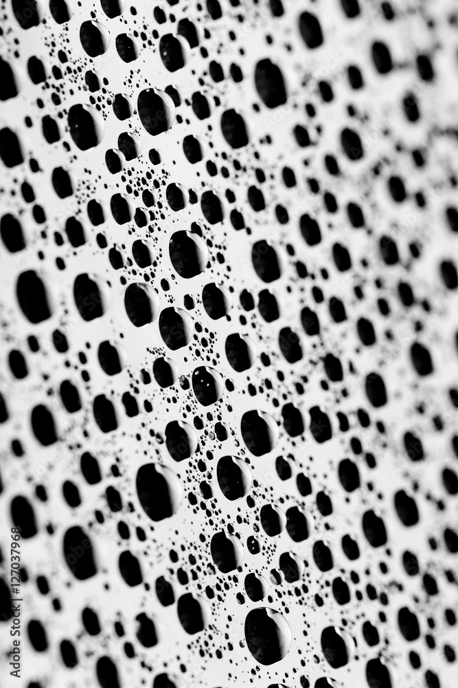 bw photo water drops of on treat water-repellent surface in macro lens shot small-DOF for screen wallpapers bw photo water drops of on treat water-repellent surface in macro lens shot small-DOF for screen wallpapers