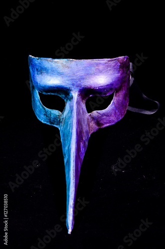 Traditional Venice Mask with Big Nose photo