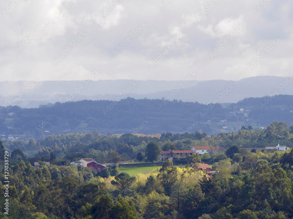 Landscape of A Coruña (Spain)