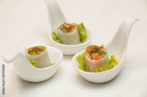  Goi Cuon Chay Vietnamese vegetable rolls