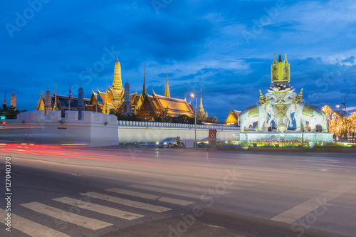 Wat Phra Kaew - The Temple of Emerald Buddha in Bangkok, Thailan