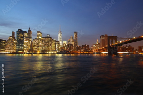 Fototapeta Naklejka Na Ścianę i Meble -  Just a sight of Manhattan Skyscrapers