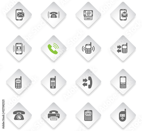 phone icon set