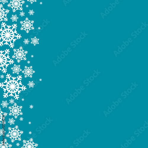 affiche,flocon de neige