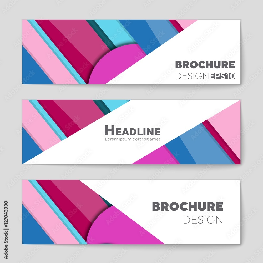 Fototapeta premium Abstract vector layout background for web and mobile app, art template design, list, page, mockup brochure theme style, banner, idea, cover, booklet, print, flyer, book, blank, card, ad, sign, sheet.