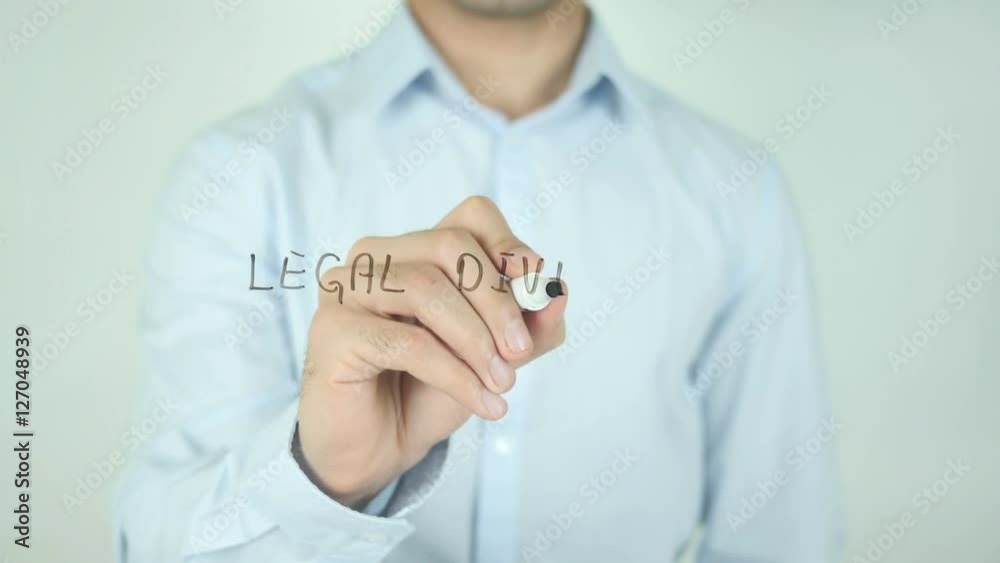 Legal Division, Man Writing on Screen Legal Division, Man Writing on Screen