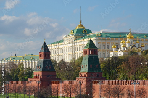 View of the Grand Kremlin Palace, Moscow, Russia