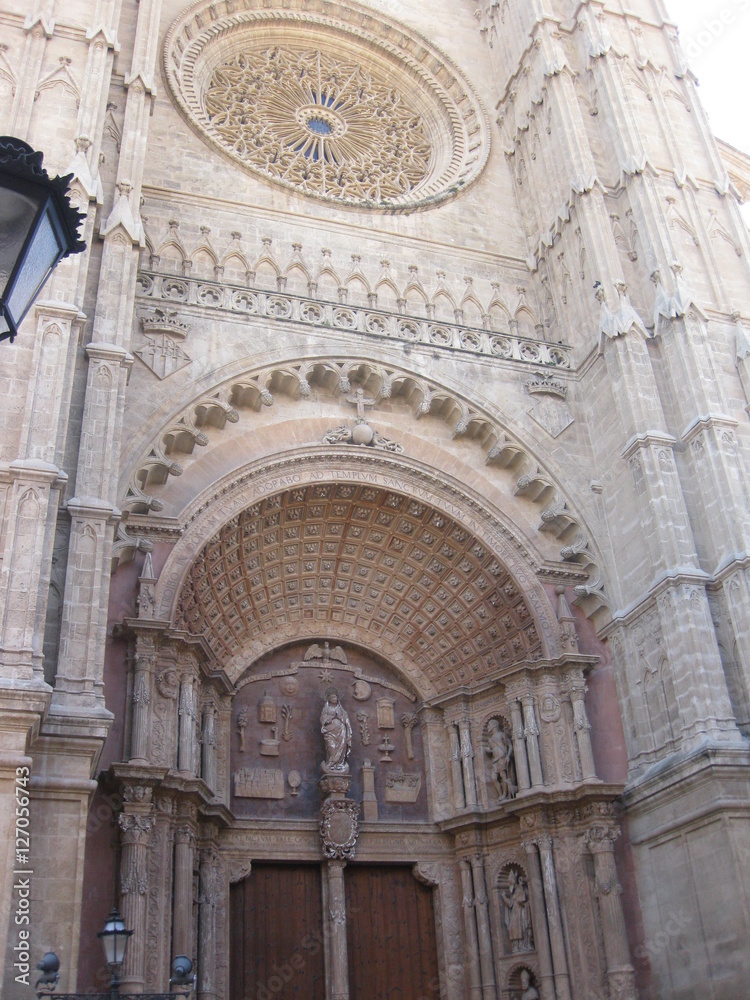 entrance cathedral
