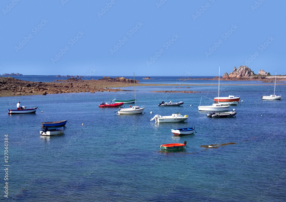 Obraz premium COTE DE GRANIT ROSE BRITTANY FRANCE