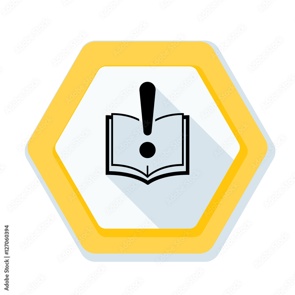 Obraz premium Instructions Warning