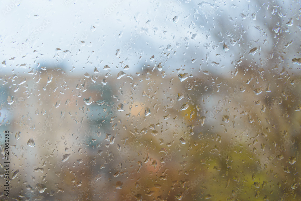 Obraz premium Water drops background