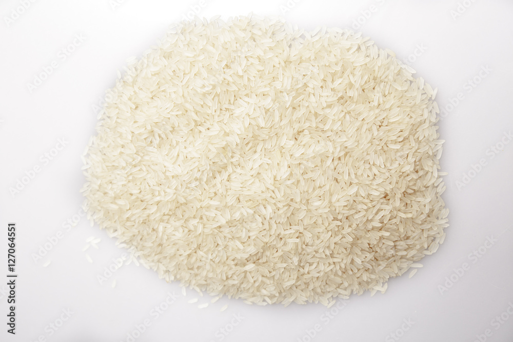 Heap of raw Jasmine Rice Heap of raw Jasmine Rice