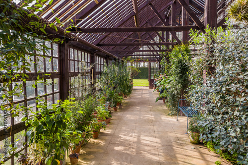 Fotografie grounds and estate of hidcote manor gardens cotswolds england uk