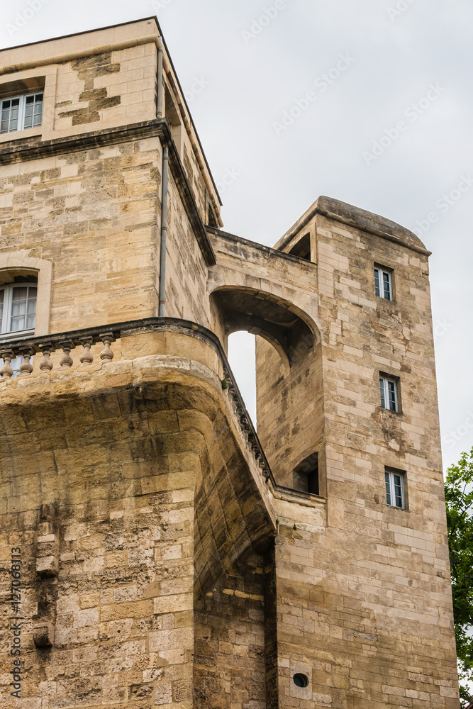 La Tour de la Babote (Babote tower). Montpellier, France.