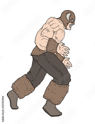 strong barbarian illustration