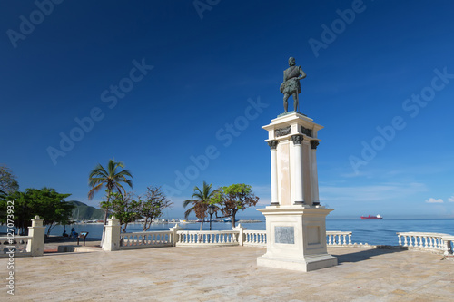 Seafront of Santa Marta, Colombia