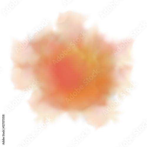 Blurred multicolored figure icon. Abstract texture motion and soft theme. Vector illustration