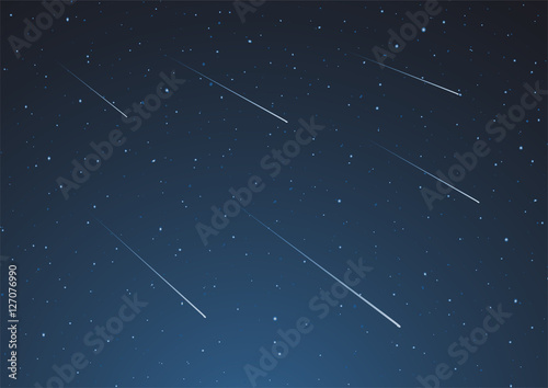 night sky with shooting star © RATOCA