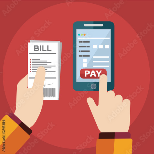 Mobile Payment. Using a mobile phone to bank and shop online