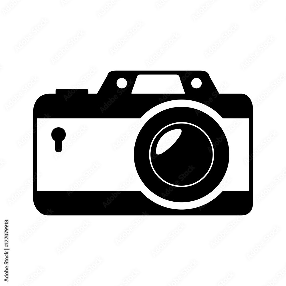 camera photographic isolated icon vector illustration design camera photographic isolated icon vector illustration design