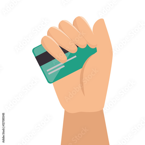 credit card isolated icon vector illustration design