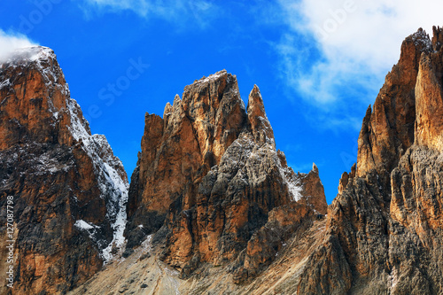 Sassolungo Group, South Tirol, Dolomites Mountains, Italy, Europe © Rechitan Sorin