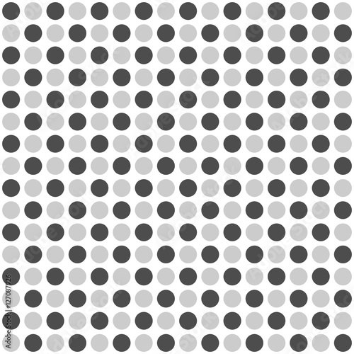 Seamless cirles pattern. Vector illustration.