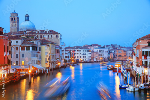 Venice in sunset light, Italy, Europe