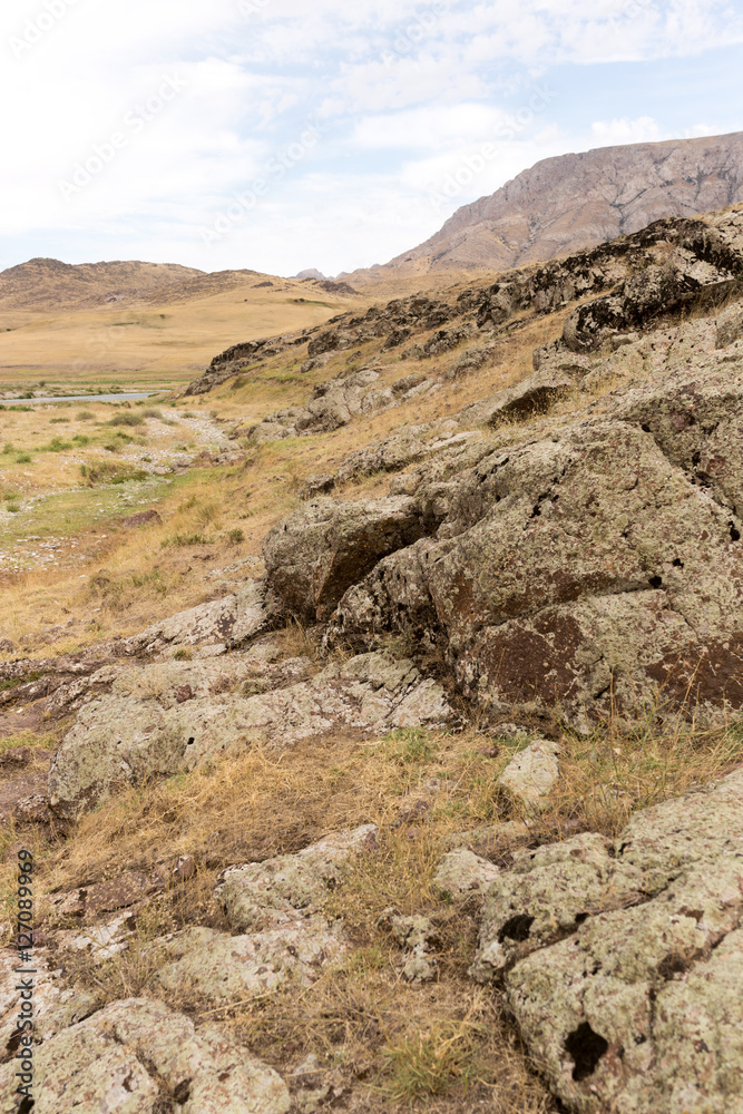 Fototapeta premium rock stones in the mountains