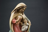 krippenfiguren maria mit dem christkind