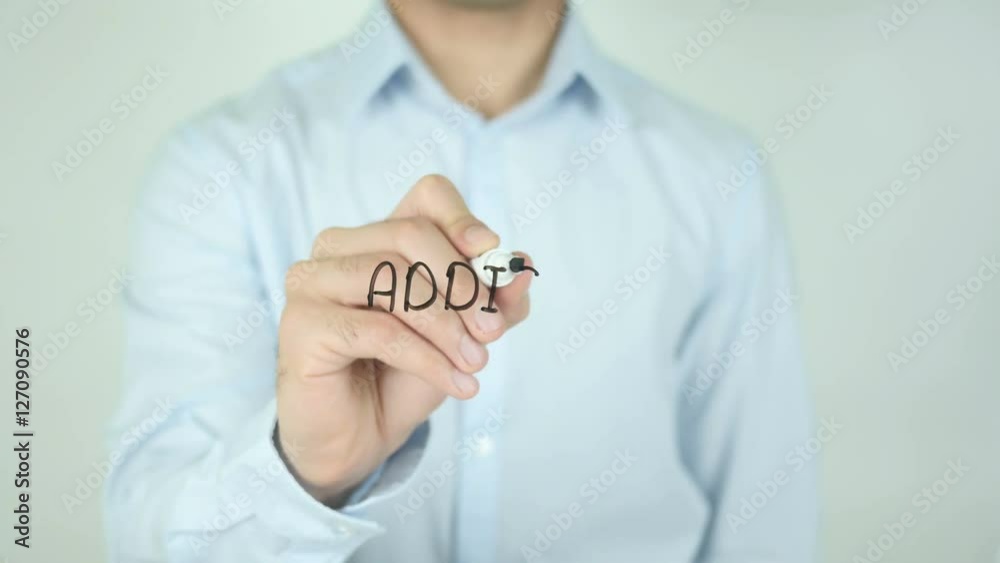 Addict, Man Writing on Screen Addict, Man Writing on Screen