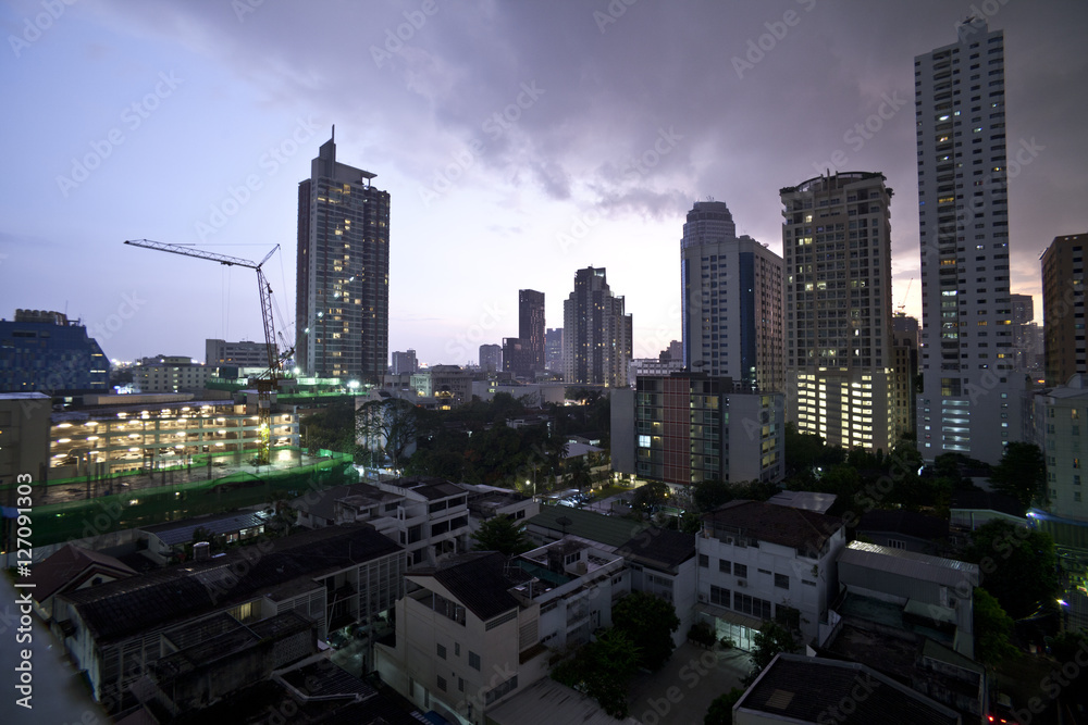 Obraz premium view of Bangkok