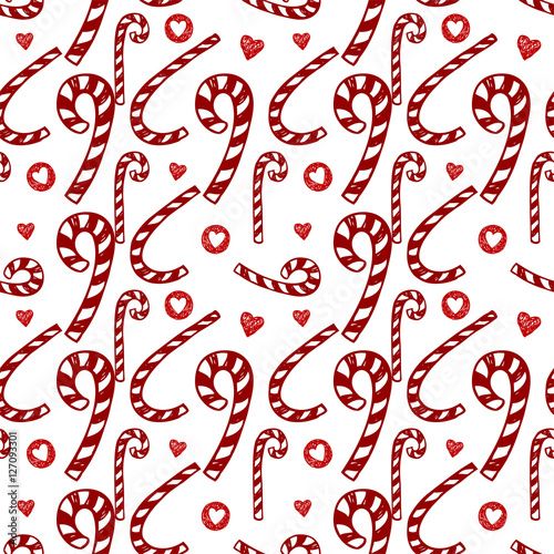 Holiday Christmas seamless background