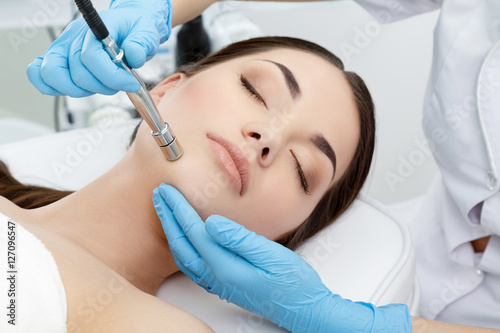 Procedure of Microdermabrasion photo