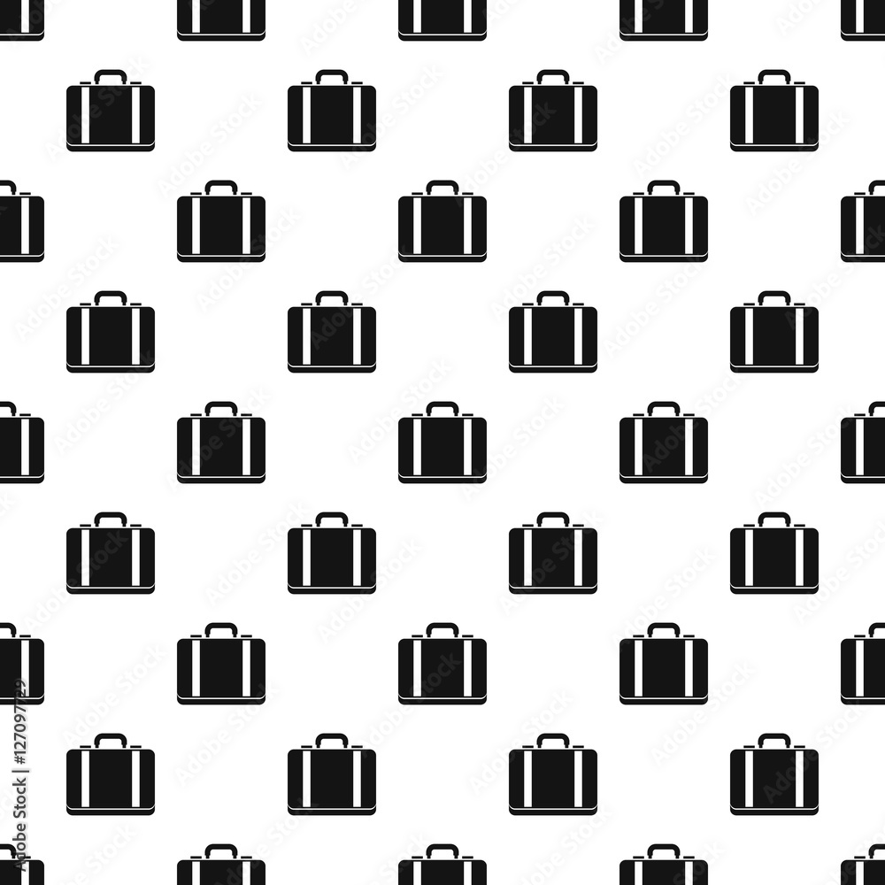 Suitcase pattern. Simple illustration of suitcase vector pattern for web Suitcase pattern. Simple illustration of suitcase vector pattern for web