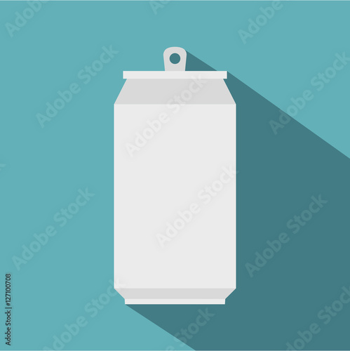 Can icon. Flat illustration of can vector icon for web