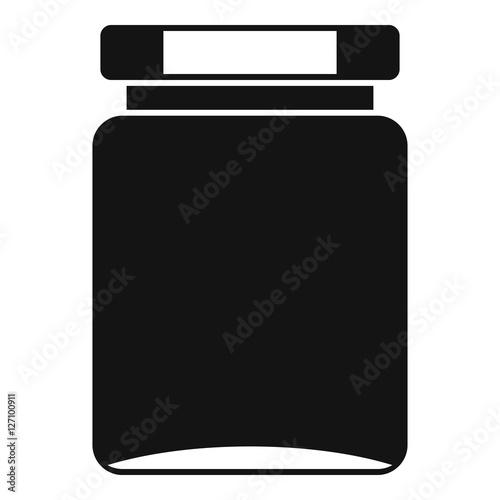 Jar icon. Simple illustration of jar vector icon for web