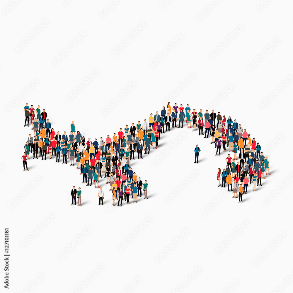 people map country Macau vector