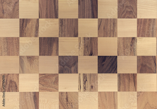 Canvas Print Wood timber construction material for background and texture