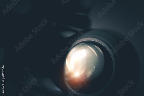 Camera Optic Closeup