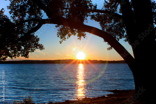 Fototapeta Naklejka Na Ścianę i Meble -  Onondaga Lake Sunset