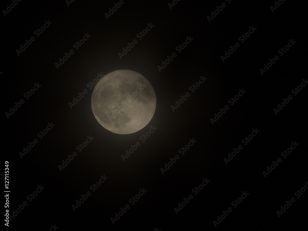 Supermoon 2016. Full Moon background Supermoon 2016. Full Moon background