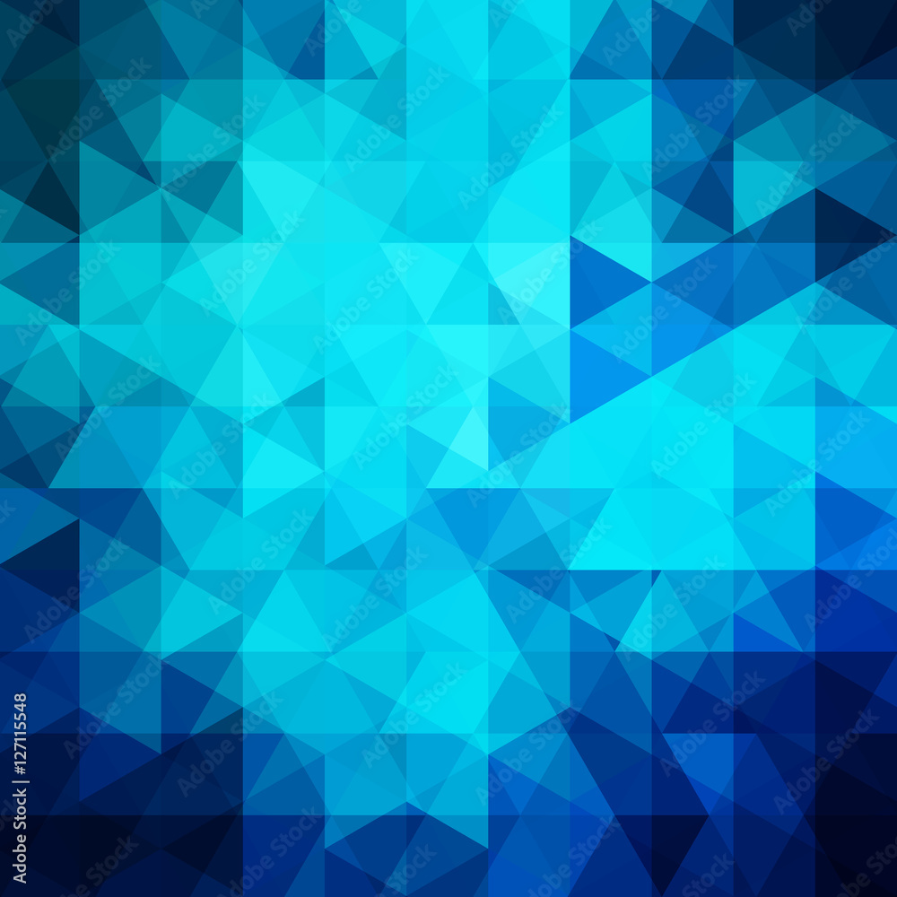 Geometric pattern, triangles vector background in blue tones. Illustration pattern Geometric pattern, triangles vector background in blue tones. Illustration pattern