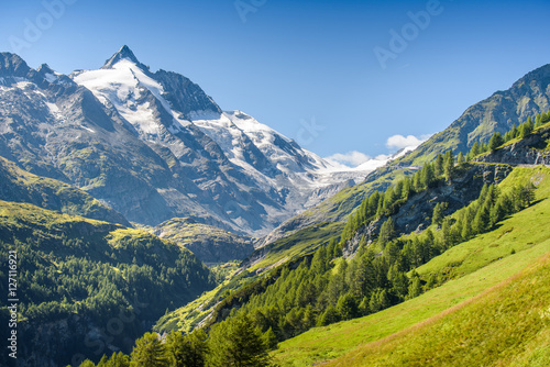 Gro  glockner  the highest mountain of Austria  Carinthia 