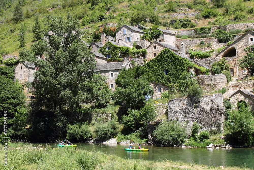 Hauterives canoë kayak gorges du Tarn Lozère France